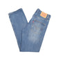 Levis 514 Straight Fit Jeans W28 L29 Blue