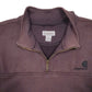 Mens Black Carhartt Quarter Zip Full Zip Jumper