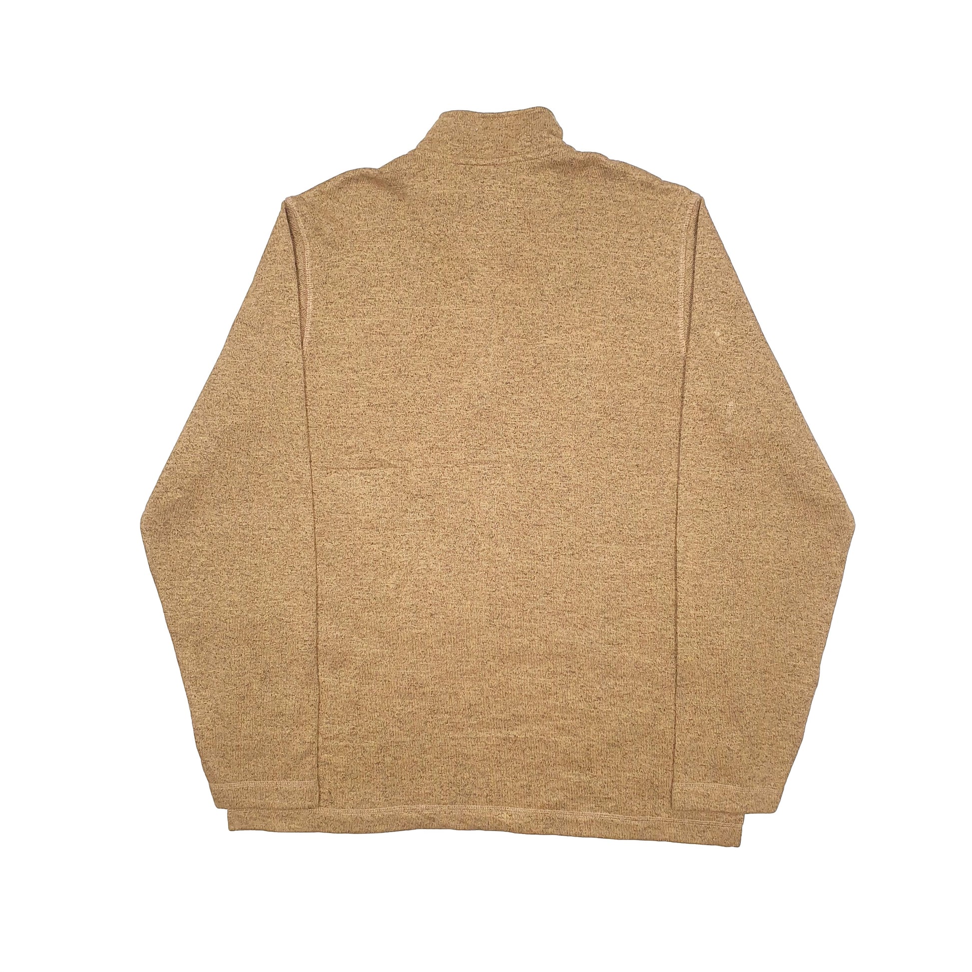 Wrangler Quarter Zip Fleece L Brown