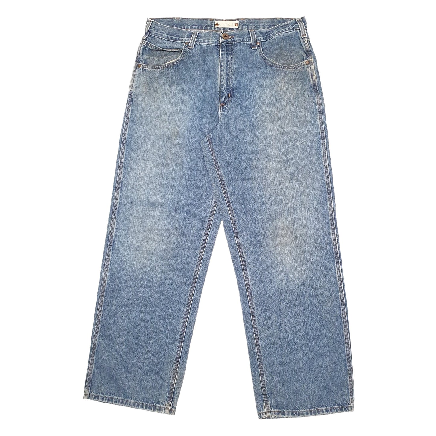 Mens Blue Carhartt  Carpenter JeansW36 L32