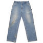 Carhartt Casual Loose Fit Carpenter Jeans W36 L34 Blue