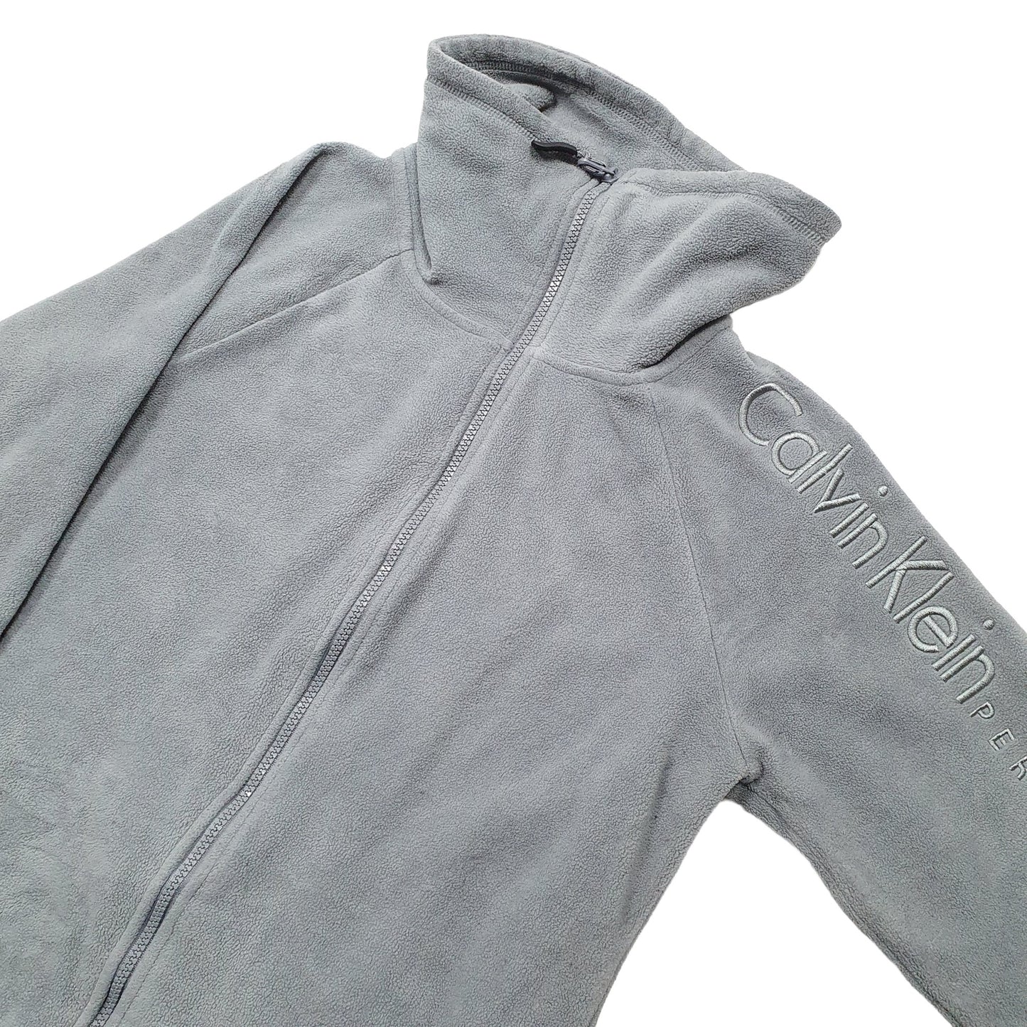 Calvin Klein Full Zip Fleece M Grey