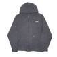 Mens Black Dickies Hoodie Workwear Full Zip Jumper