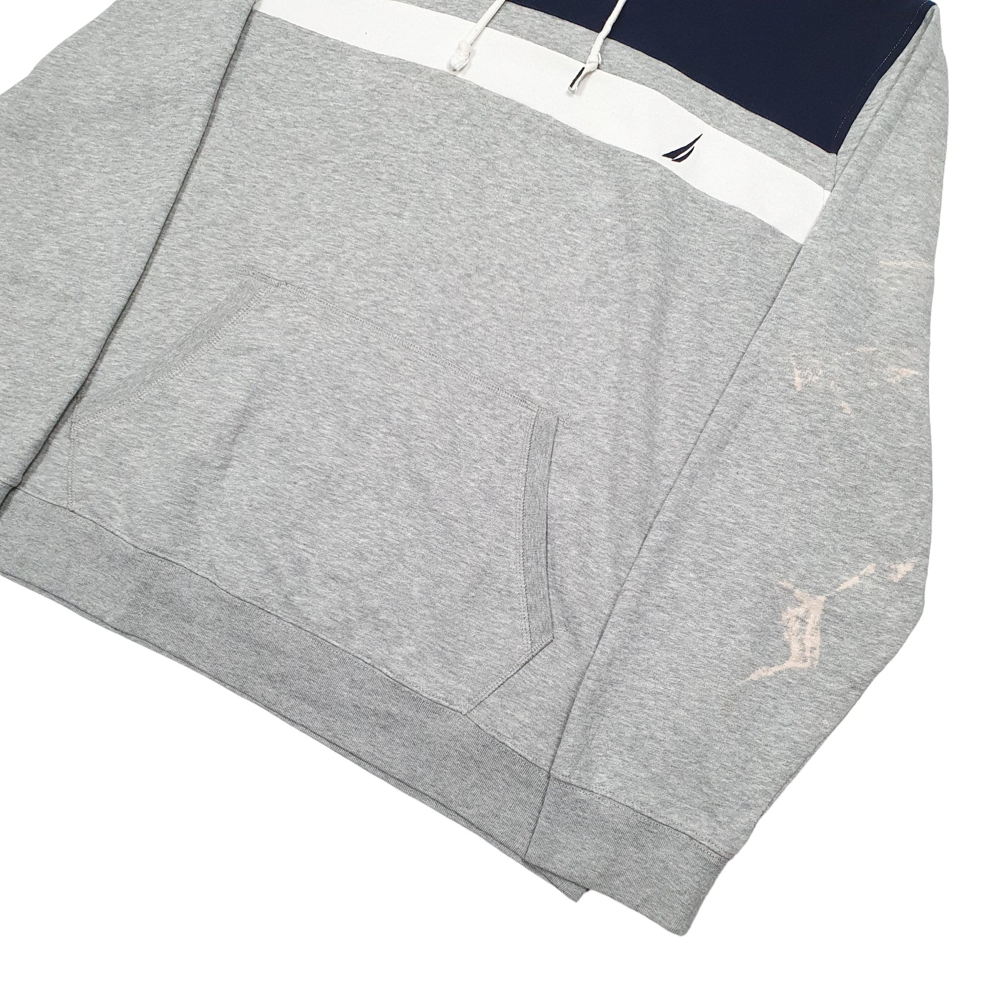 Mens Grey Nautica  Hoodie Jumper