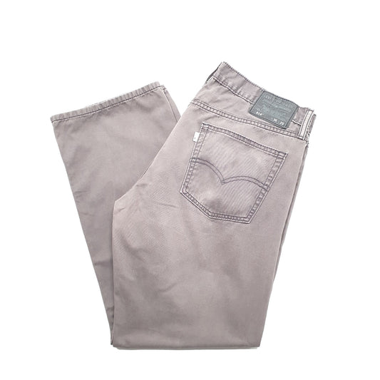 Levis 514 Straight Fit Jeans W36 L29 Grey