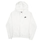 Mens White Nike  Hoodie Jumper