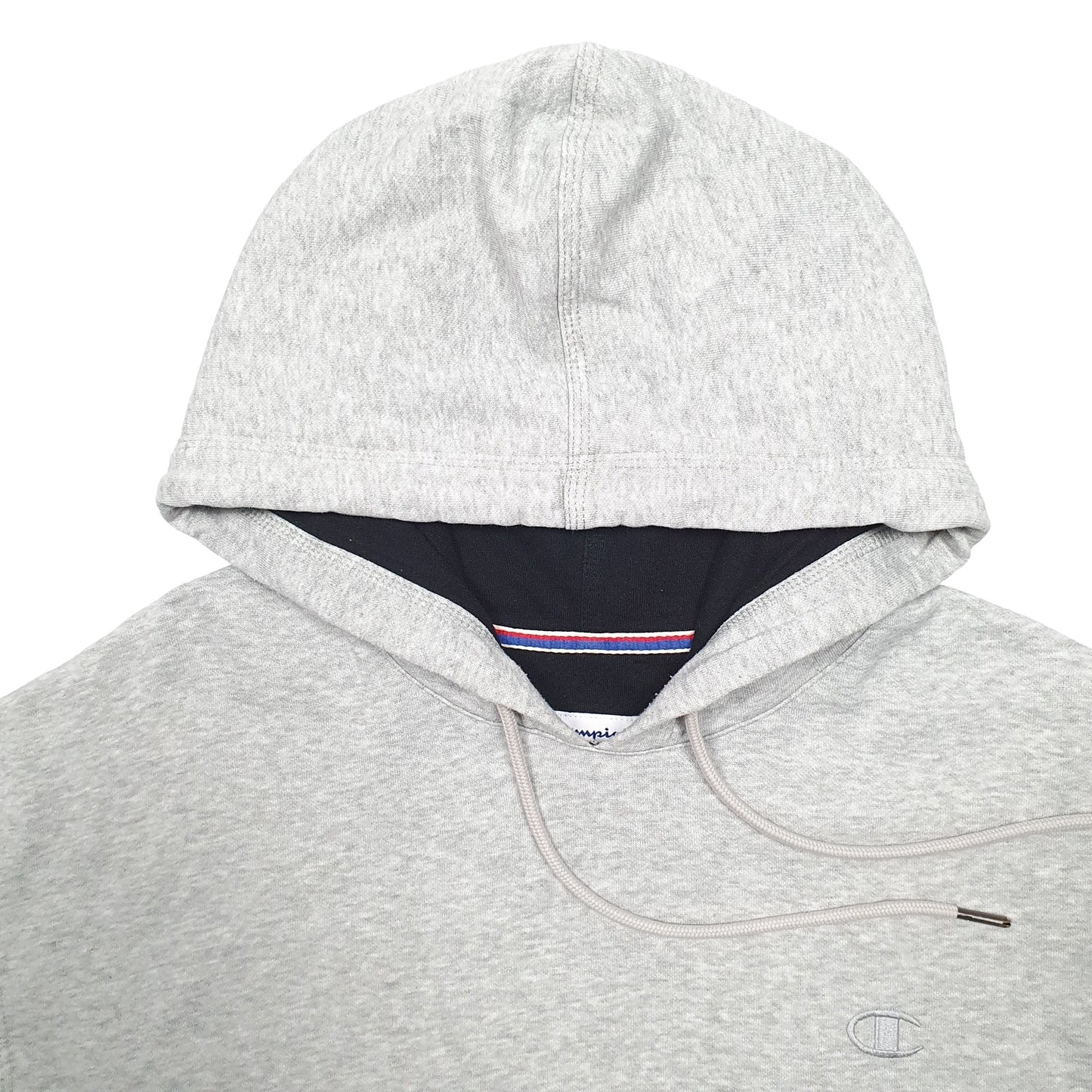 Mens Grey Champion  Hoodie Jumper