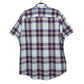 Tommy Hilfiger Short Sleeve Regular Fit Check Shirt Blue