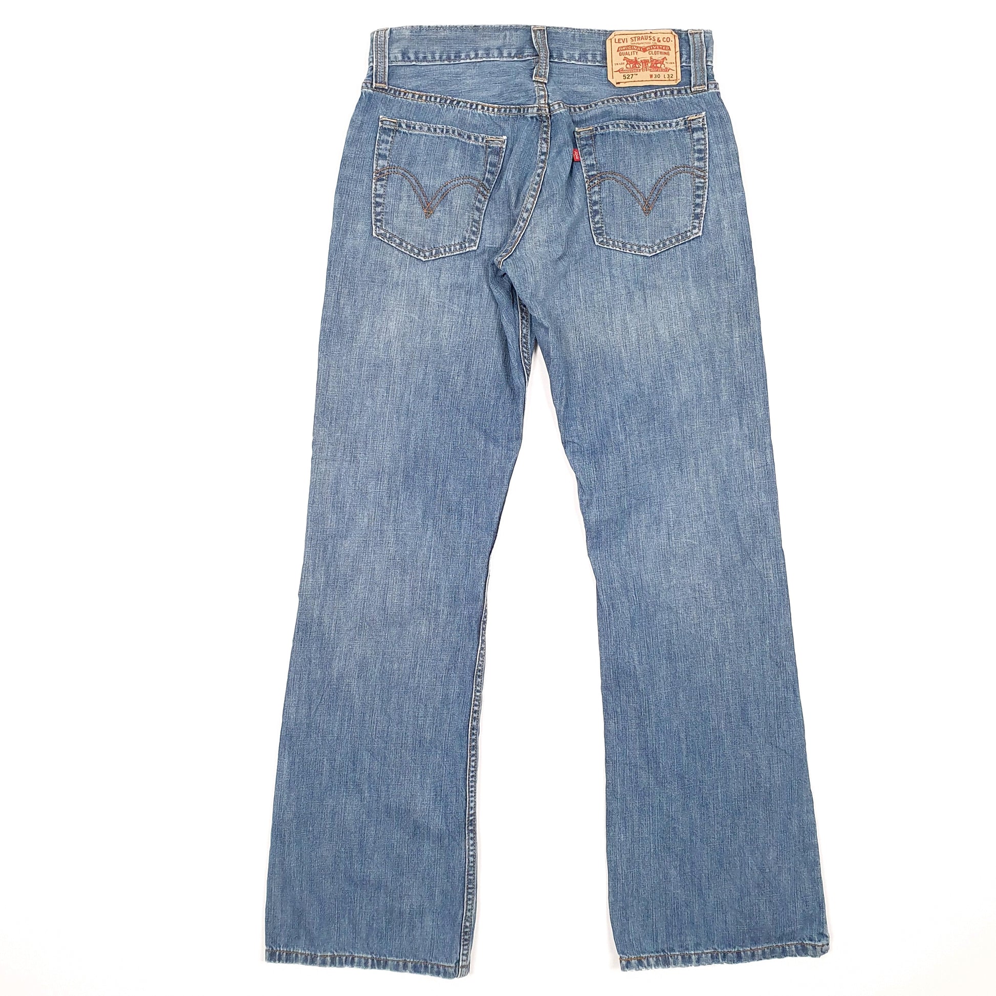 Levis 527 Bootcut Fit Jeans W30 L30 Blue