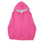 Womens Pink Champion Hoodie Full Zip Jumper