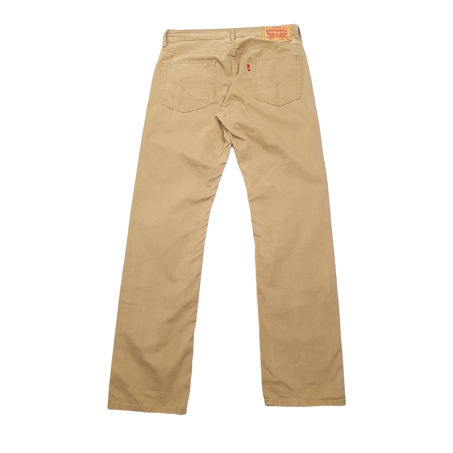 Levis 513 Slim Fit Jeans W30 L32 Beige