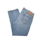 Levis Relaxed Regular Fit Jeans W42 L30 Blue