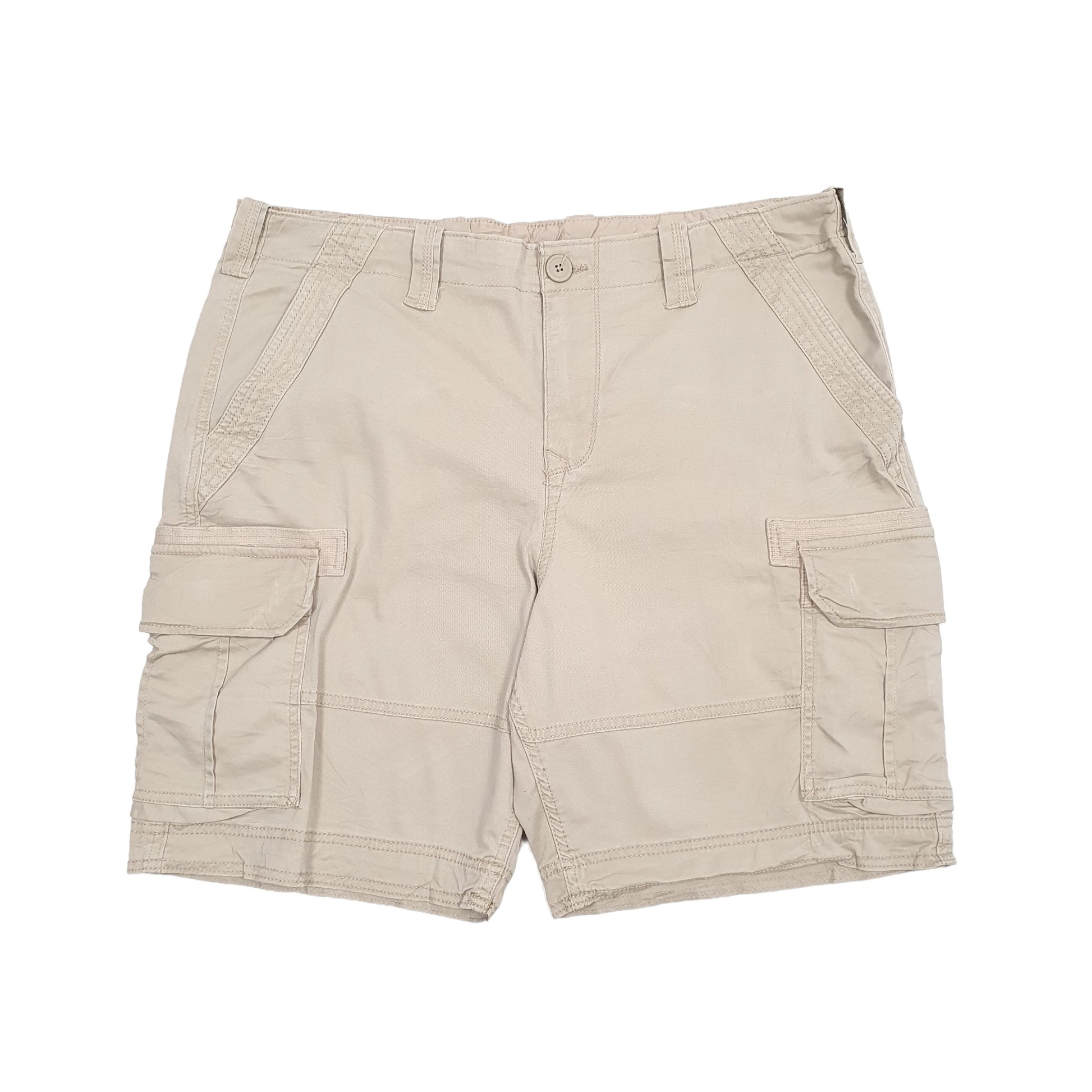 Beige George Cargo Shorts