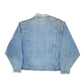 Mens Blue Wrangler Hero Trucker Type 3 Denim Jacket Coat