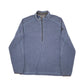 Mens Blue Eddie Bauer  Quarter Zip Jumper