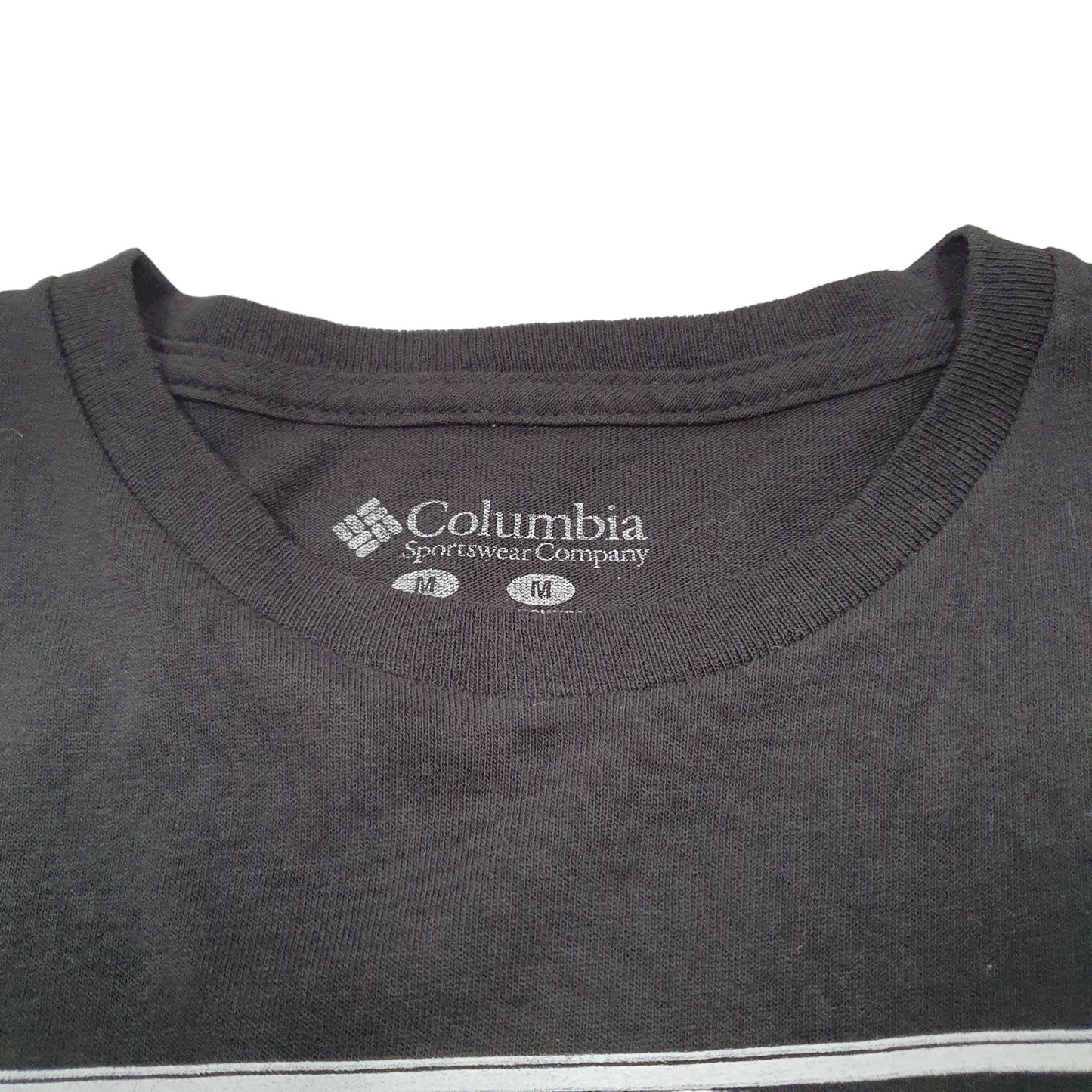 Mens Black Columbia Sportswear  Long Sleeve T Shirt