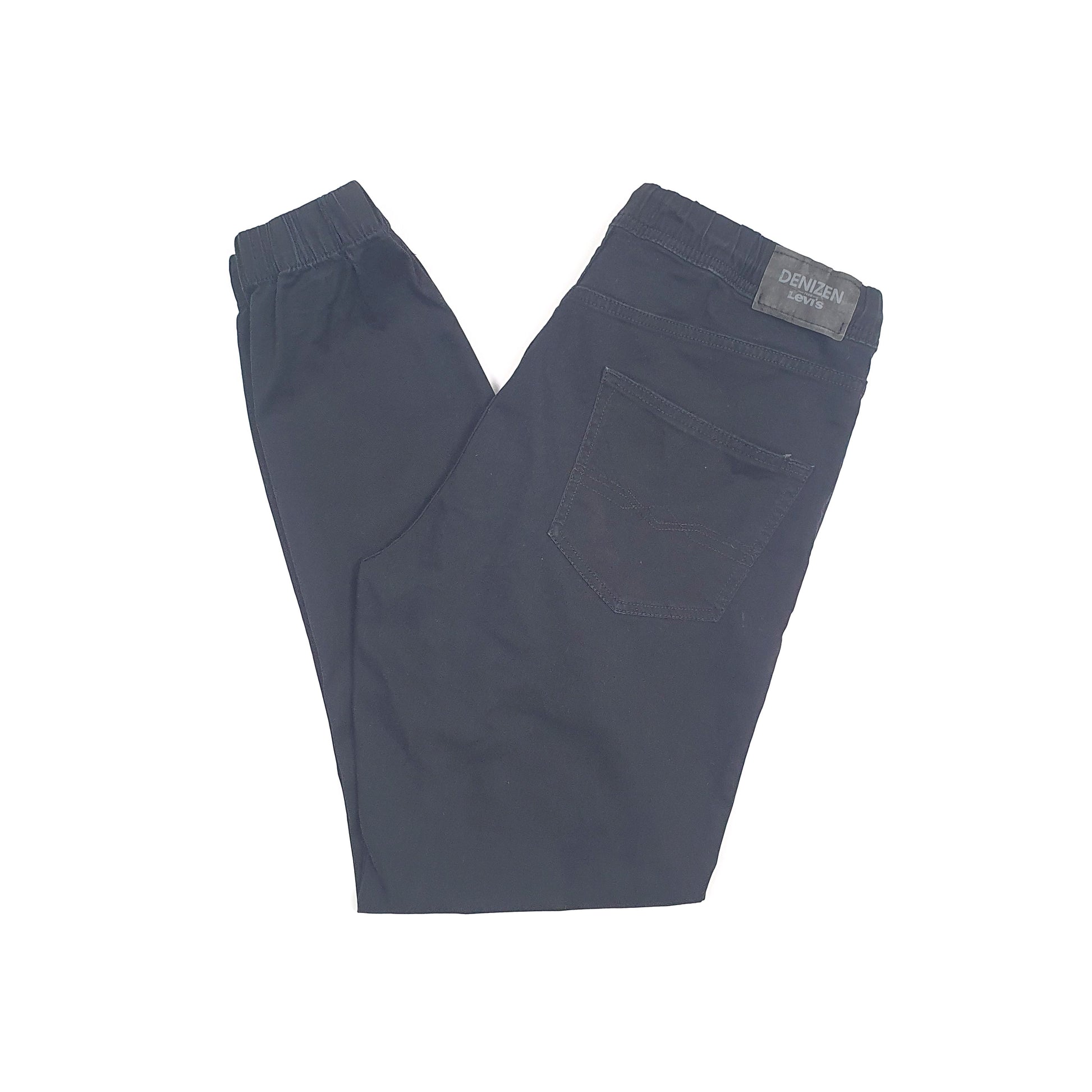 Mens Levis Black Jogger Trousers W32 L30 Black