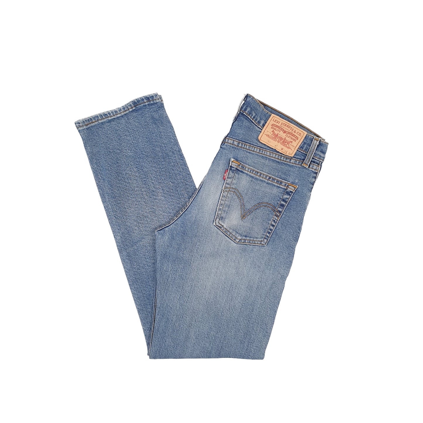 Levis 751 Regular Fit Jeans W32 L32 Blue