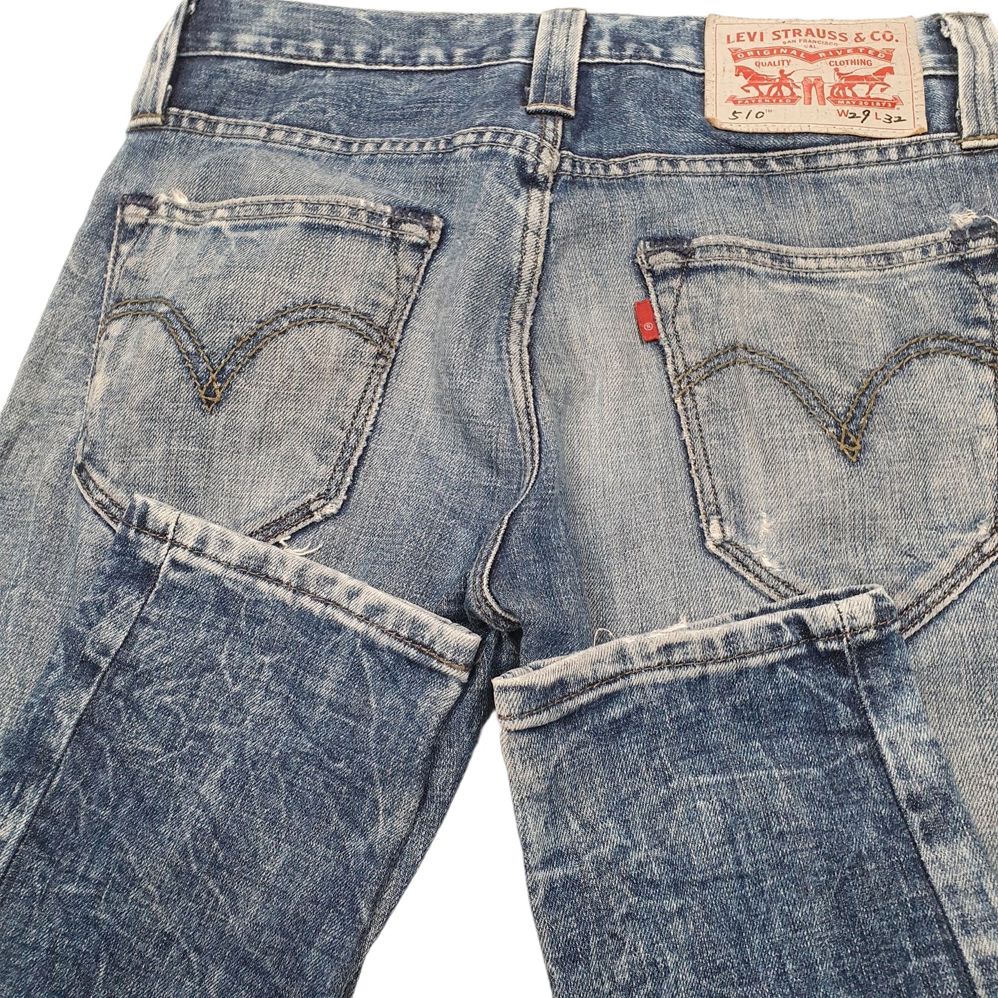 Mens Blue Levis  510 JeansW29 L32