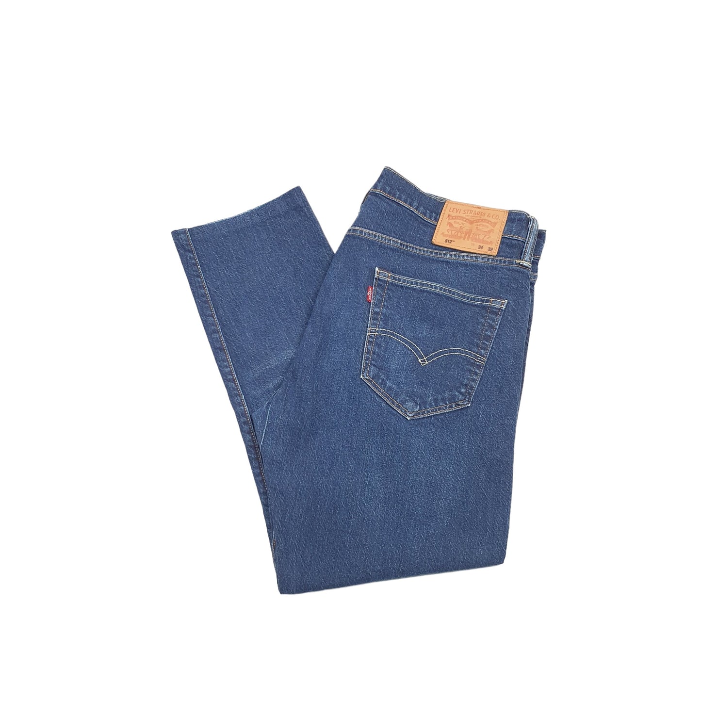 Levis 512 Slim Fit Jeans W36 L27 Blue