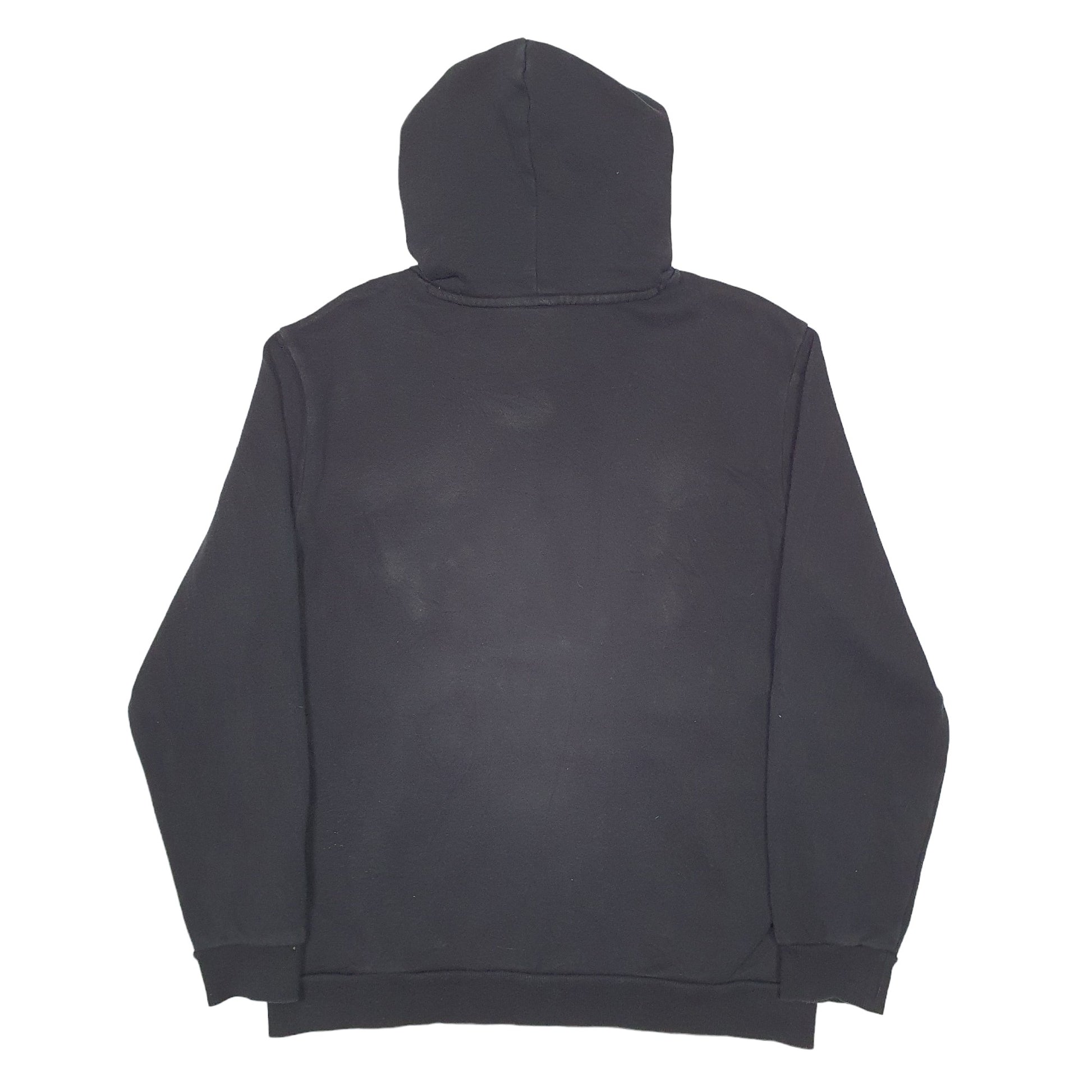 Mens Black Puma Spellout Hoodie Jumper