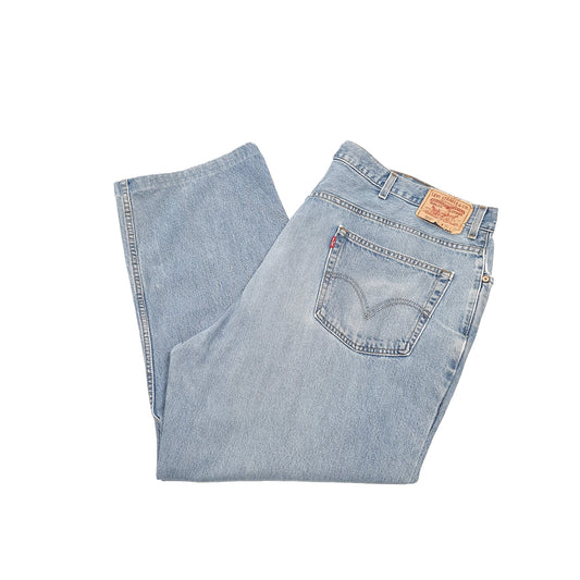 Levis 550 Relaxed Fit Jeans W48 L28 Blue
