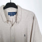 Polo Ralph Lauren Long Sleeve Classic Fit Check Shirt Brown