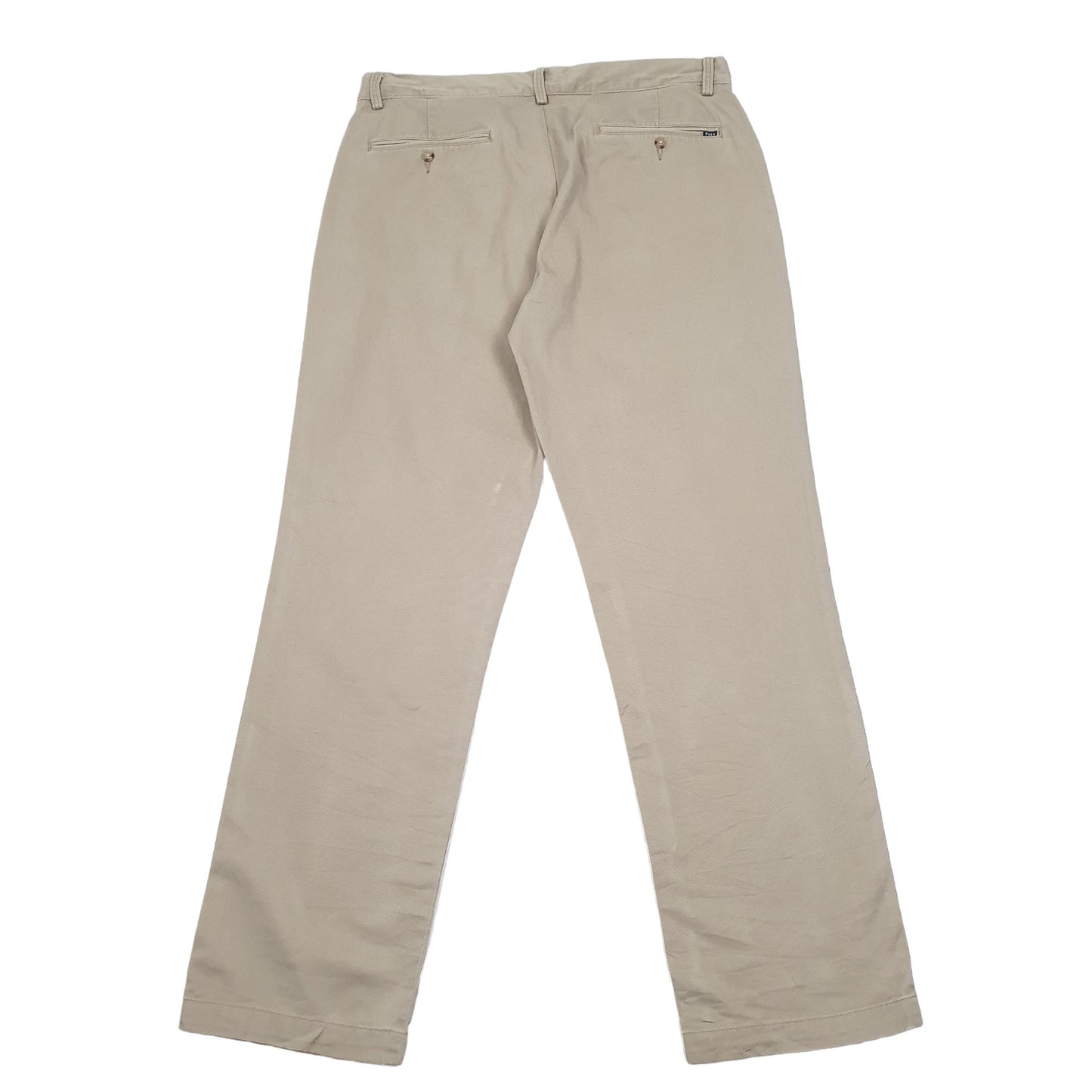 Mens Beige Polo Ralph Lauren Classic Fit Polo Chino Trousers