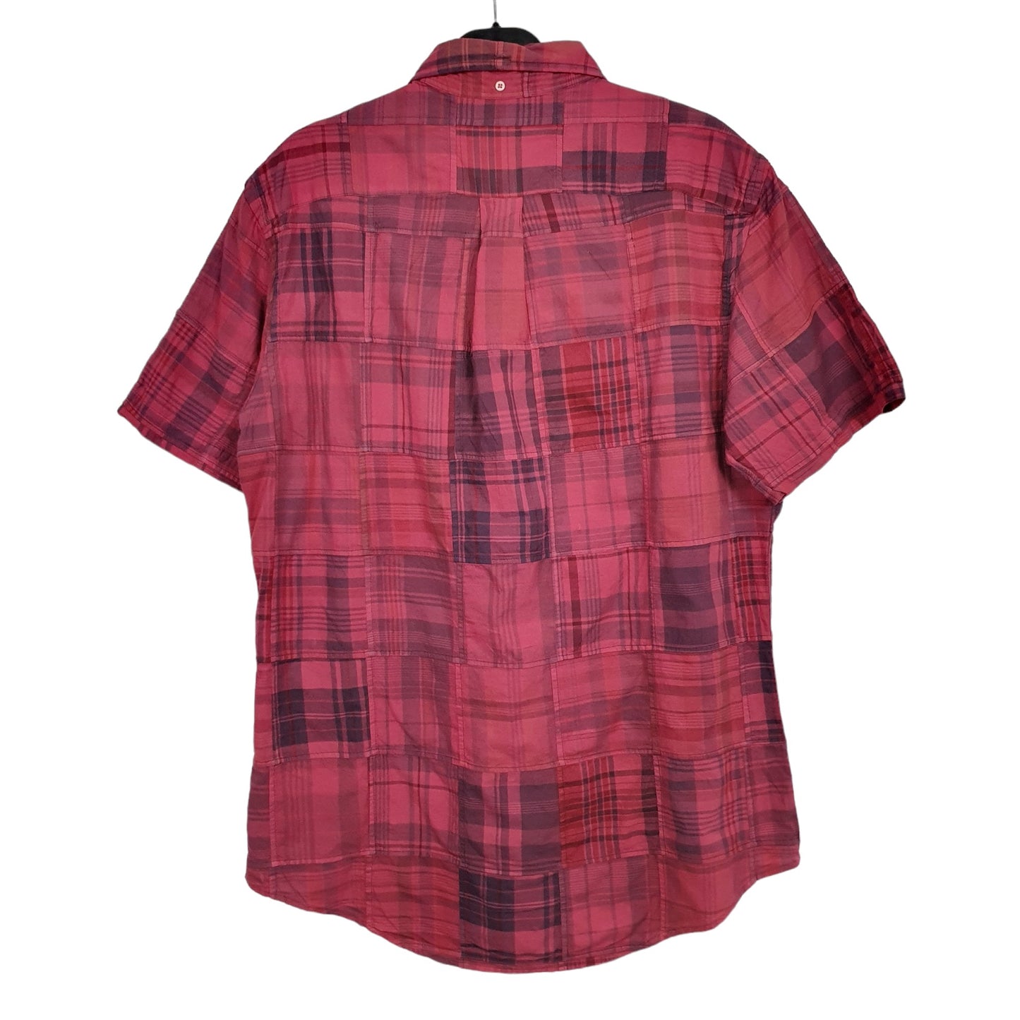 Ralph Lauren Short Sleeve Custom Fit Check Shirt Red