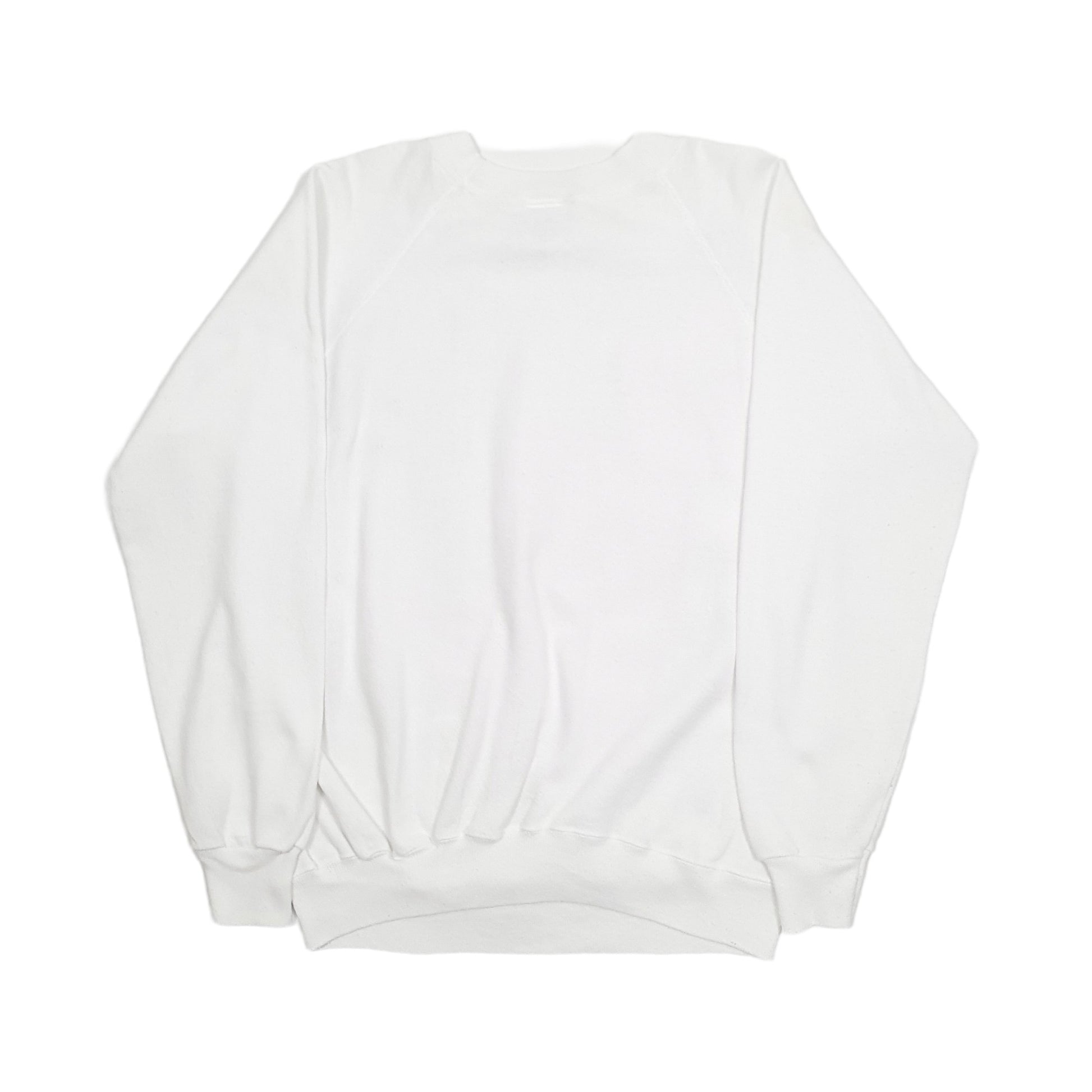 Hanes Her Way Crewneck L White