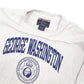 Mens Grey Champion Reverse Weave George Washington University Crewneck Jumper