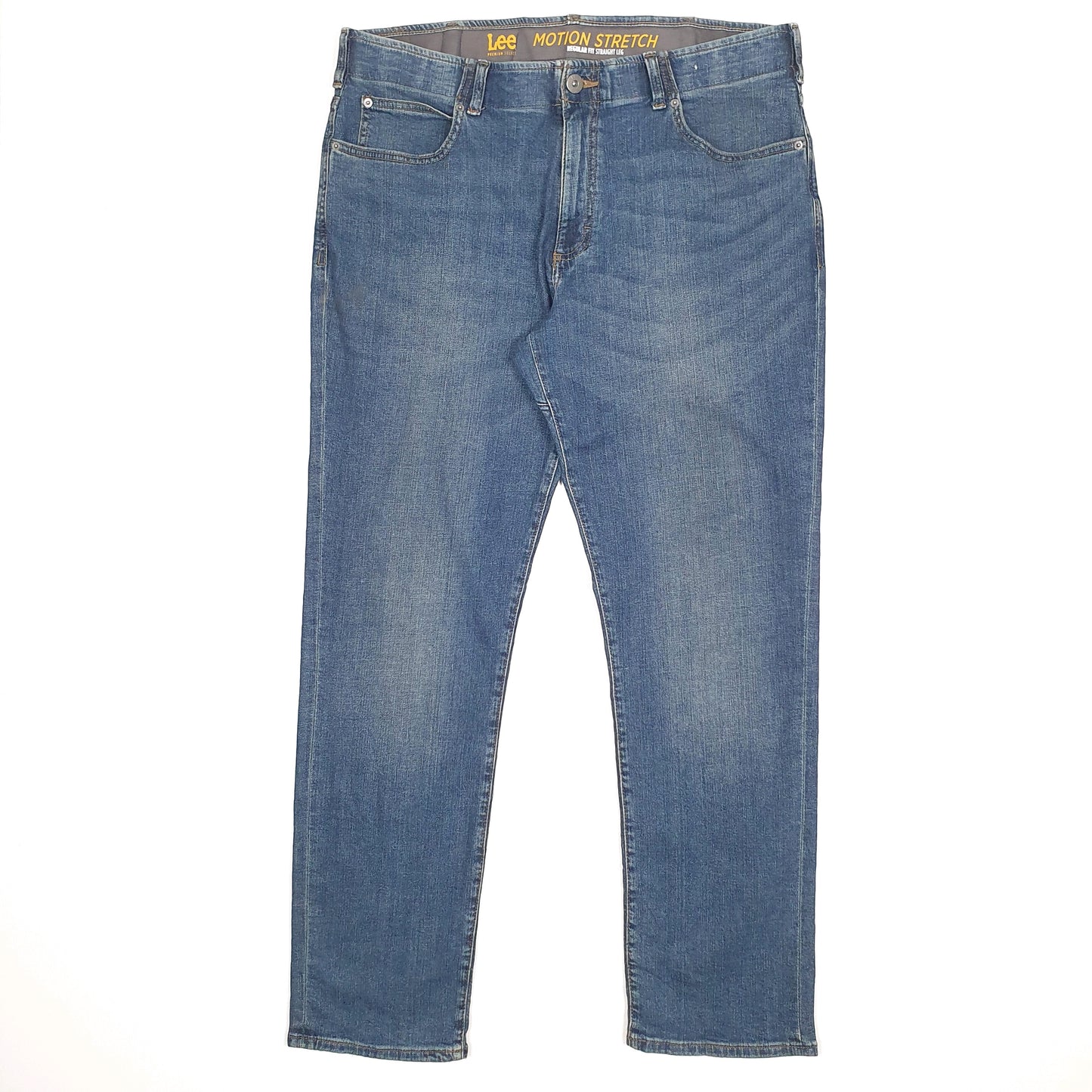 Lee Motion Stretch Regular Fit Jeans W40 L32 Blu3