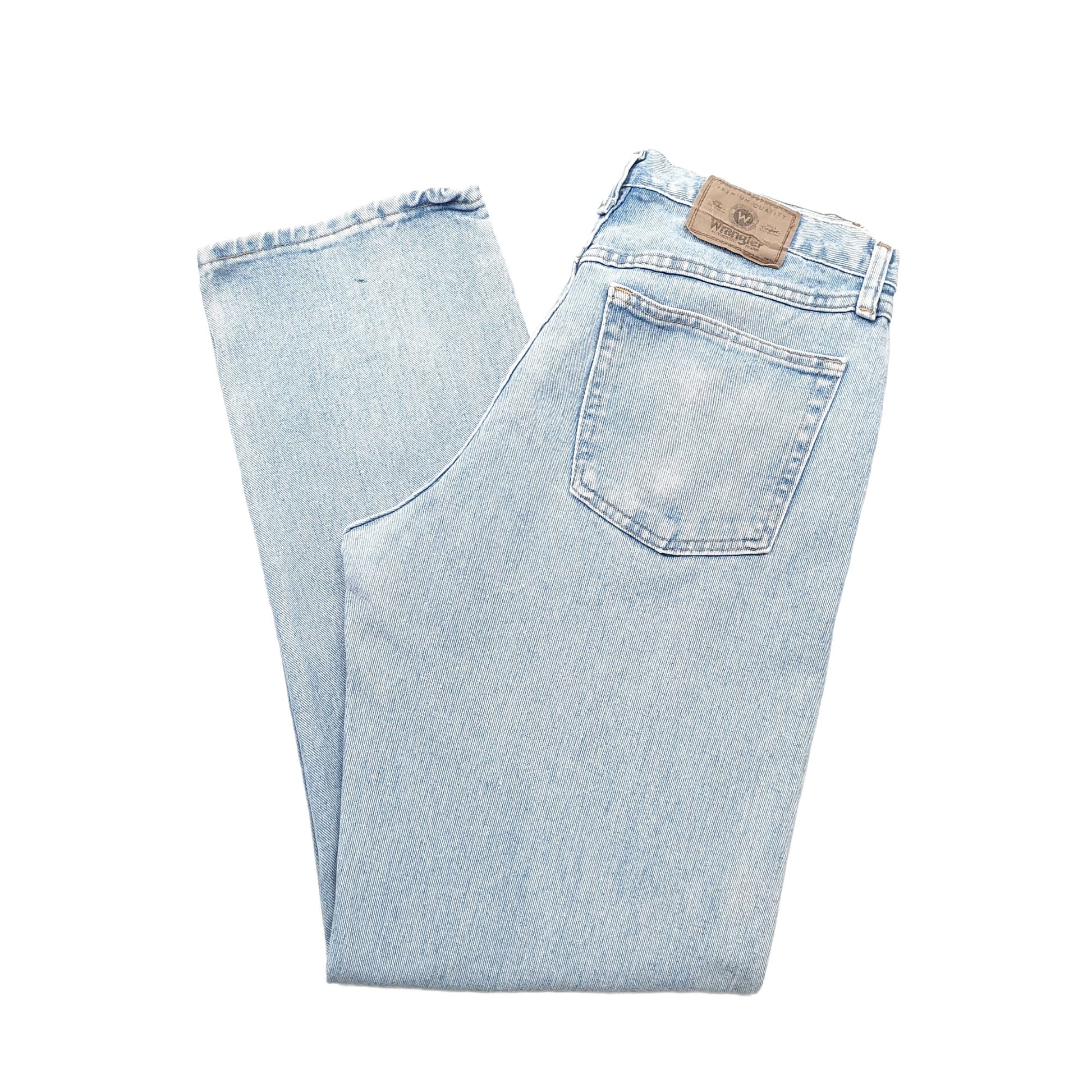 Wrangler Regular Straight Fit Jeans W32 L32 Blue