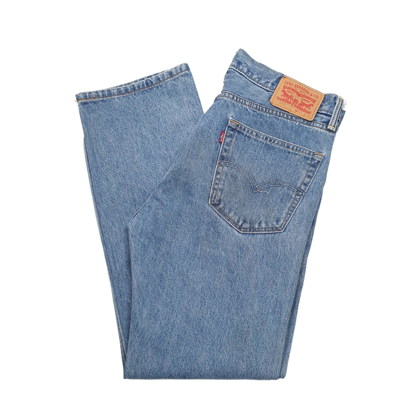 Levis 505 Regular Fit Jeans W34 L30 Blue