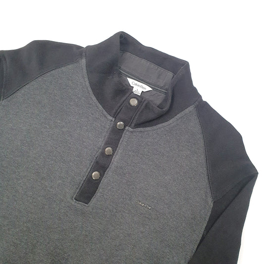 Calvin Klein Quarter Zip L Black
