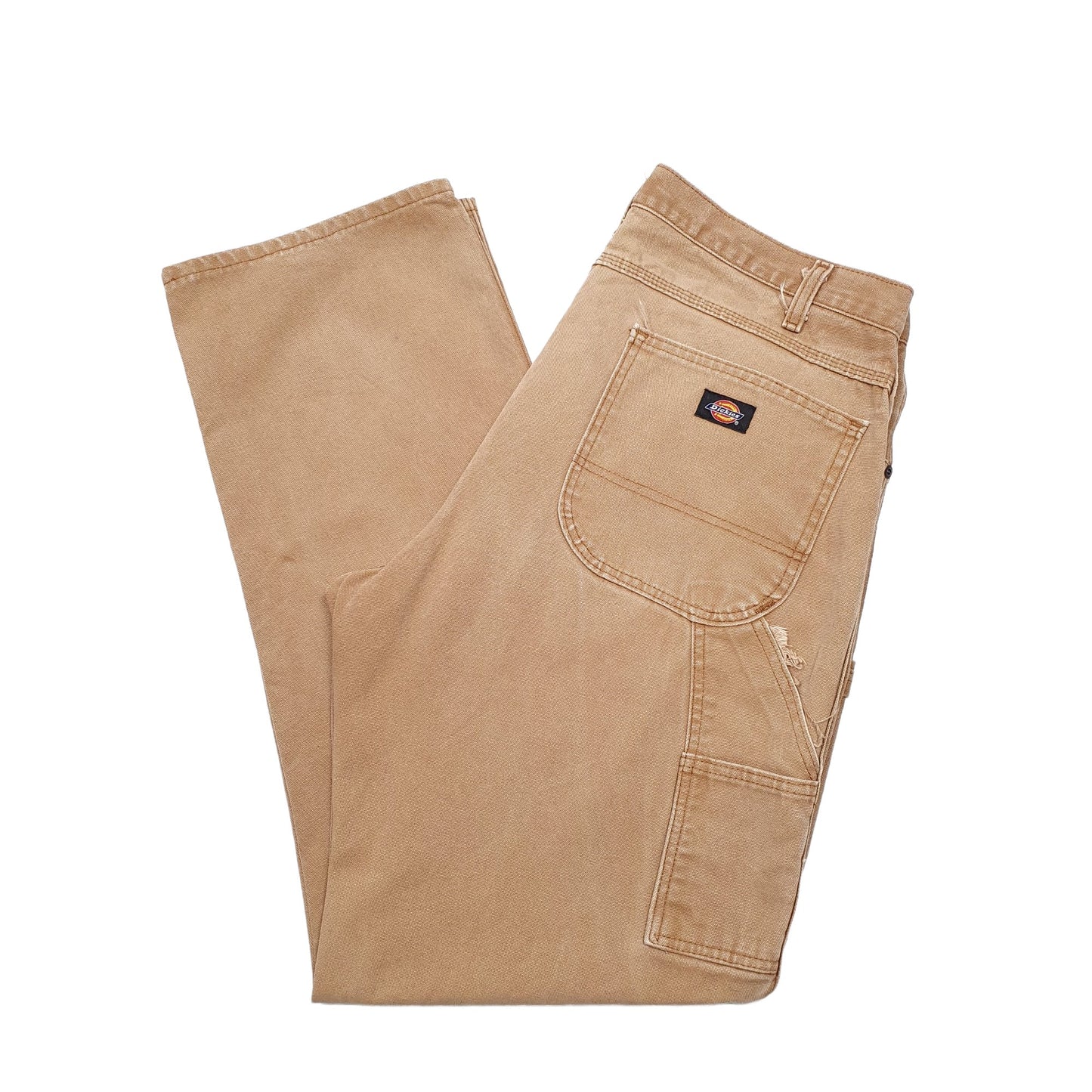 Mens Tan Dickies  Carpenter Trousers