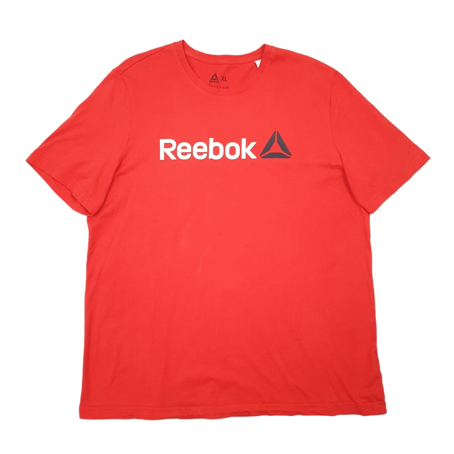 Reebok Short Sleeve T Shirt Red