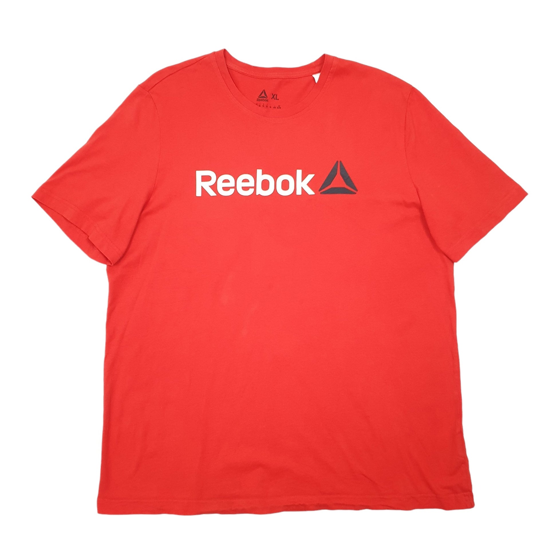 Reebok Short Sleeve T Shirt Red
