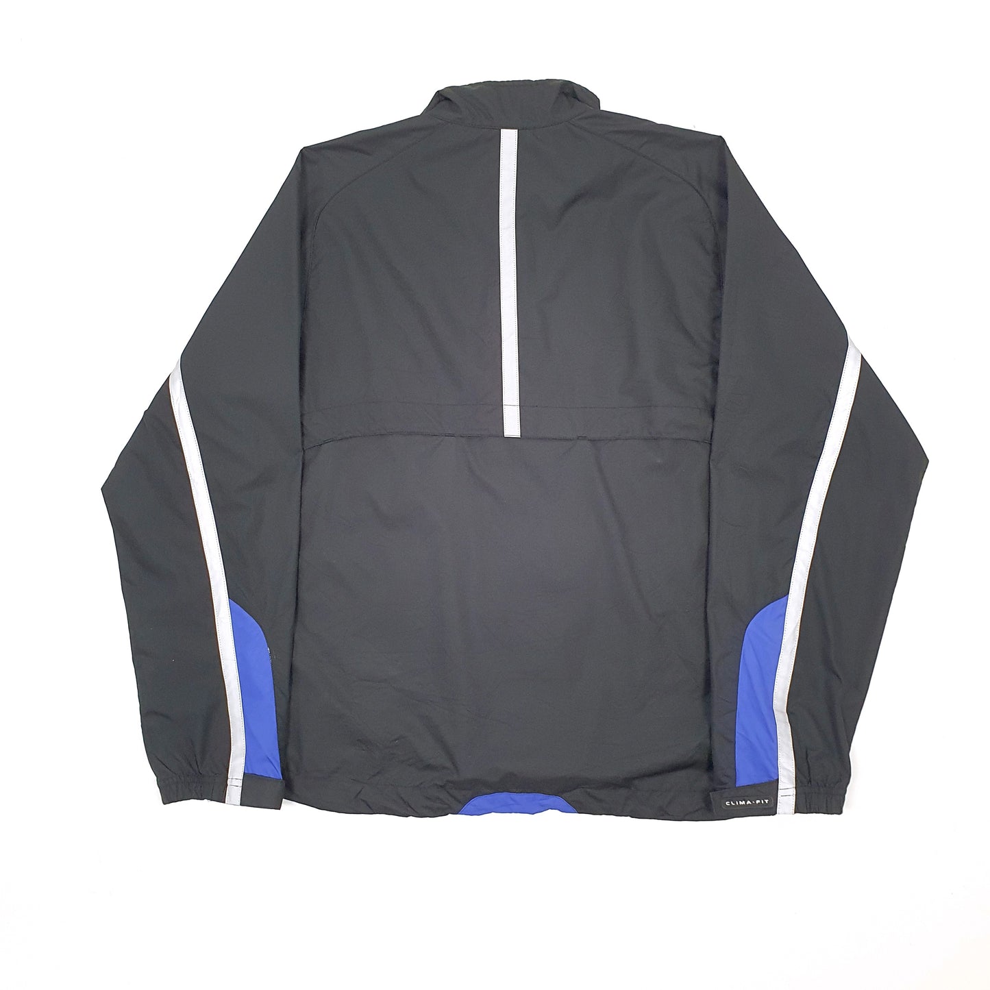 Mens Black Nike Climafit Running Hi Vis Sport Track Top Coat