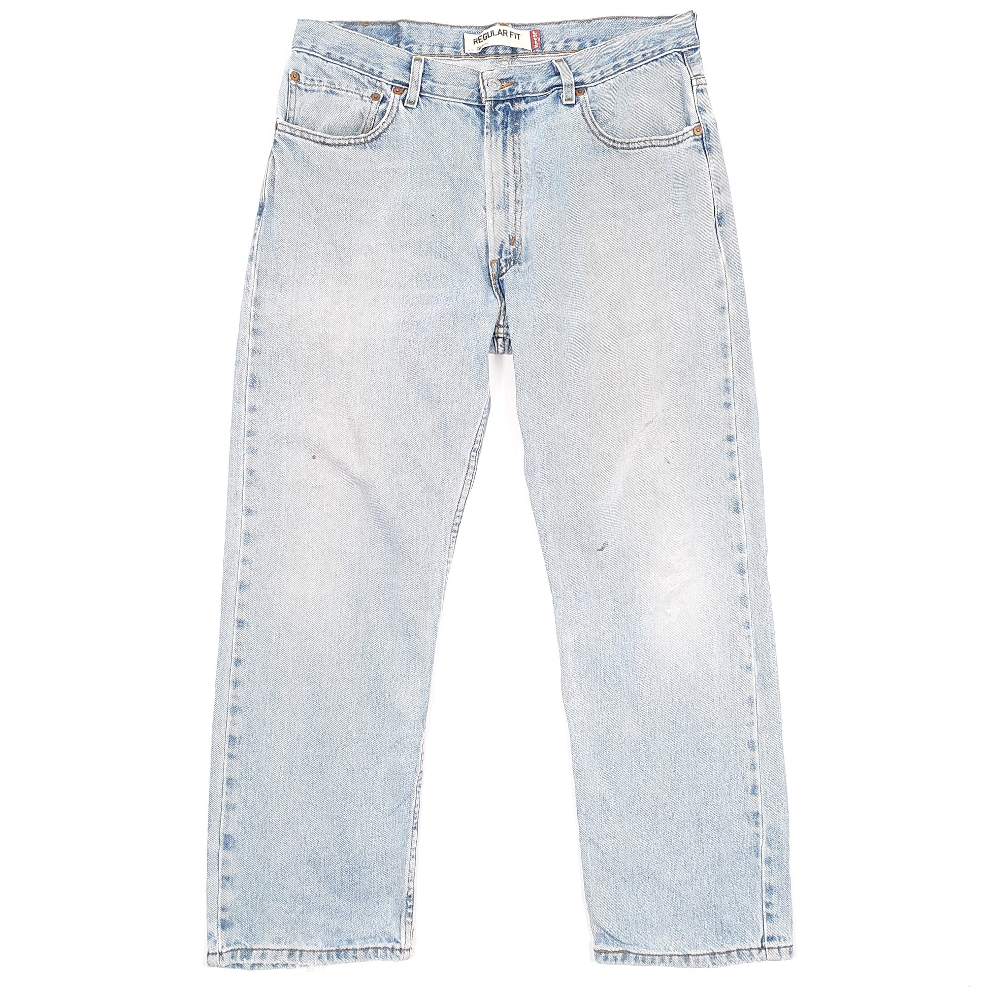 Levis 505 Regular Fit Jeans W36 L28 Blue