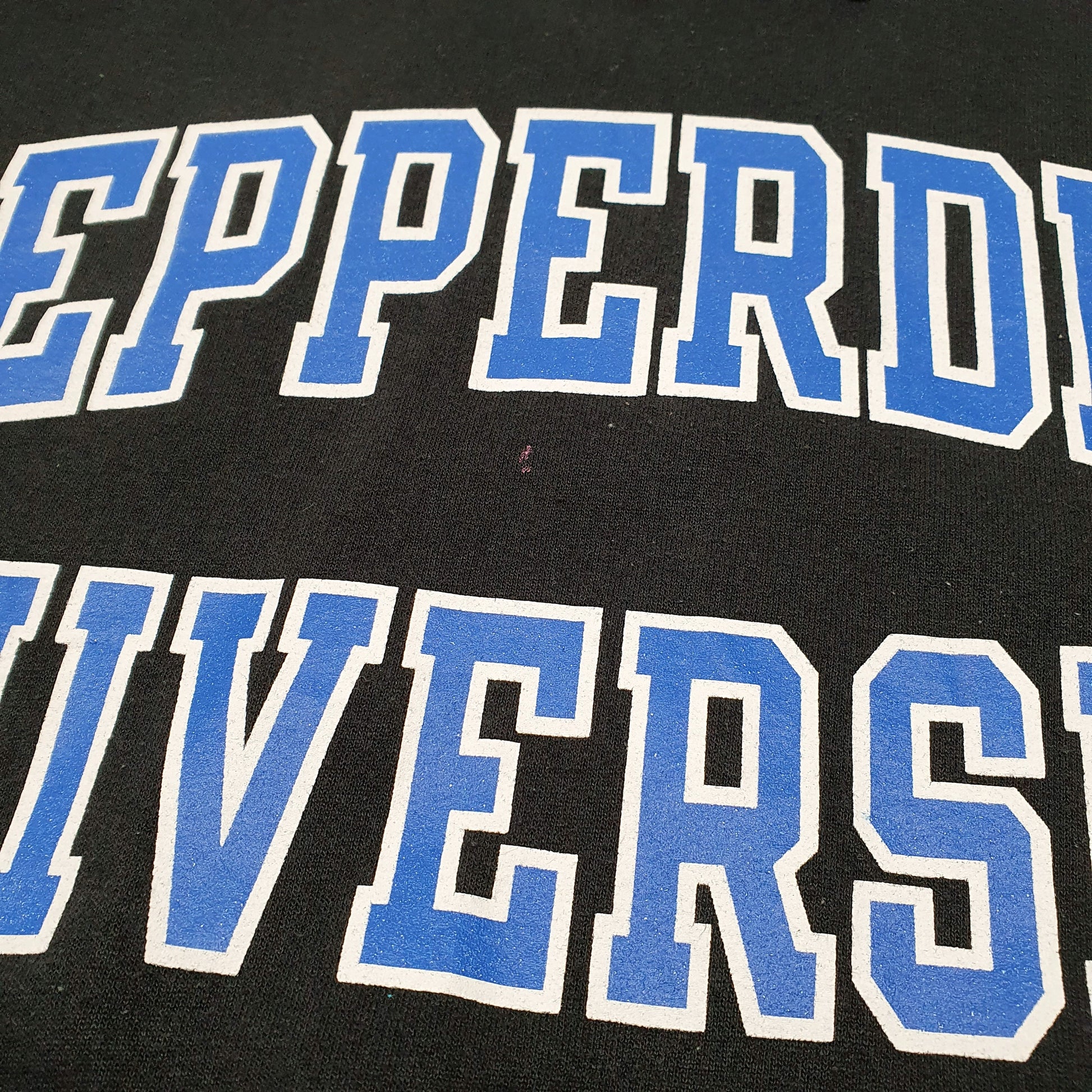 Womens Black Champion Pepperdine University USA Hoodie Jumper
