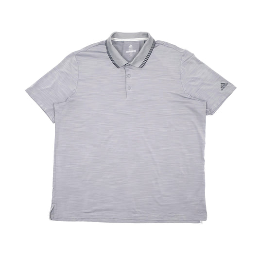 Adidas Golf Short Sleeve Polyester Polo Shirt Grey