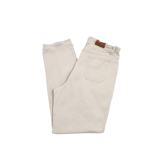 Lee Casual Regular Fit Tapered Stretch Jeans UK16 Beige
