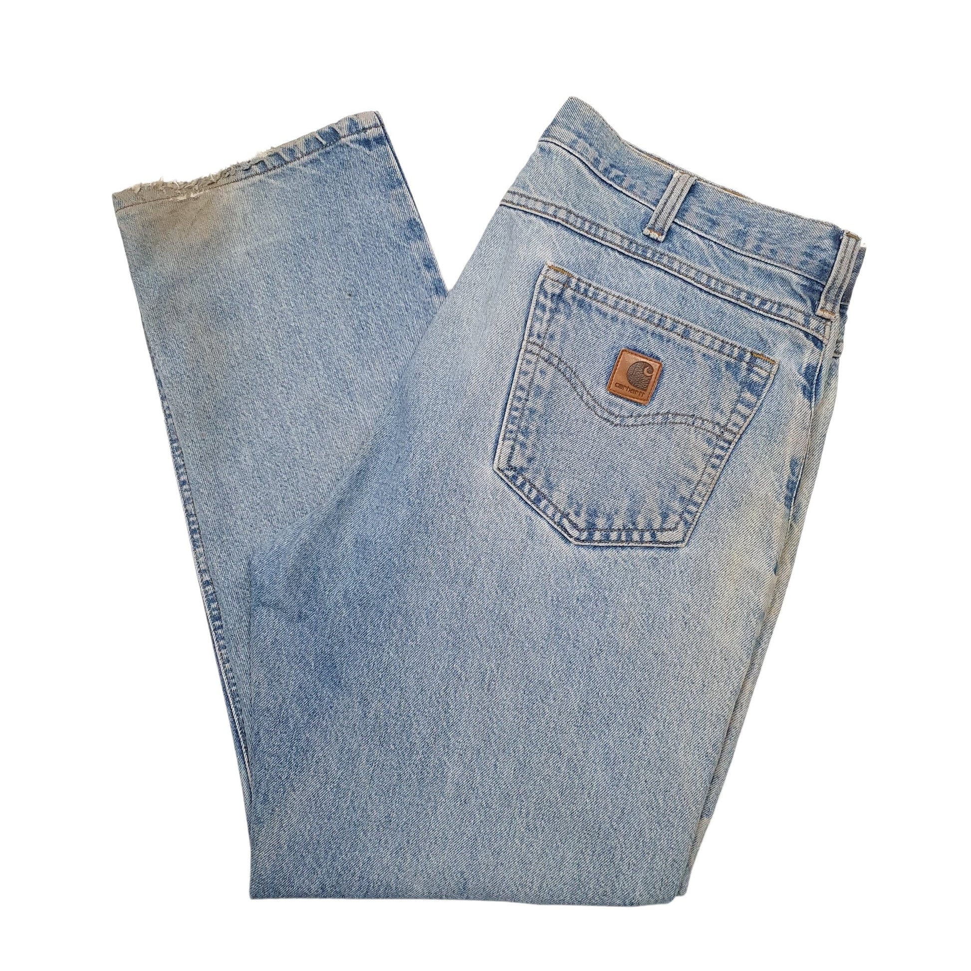 Mens Blue Carhartt  Carpenter JeansW38 L30