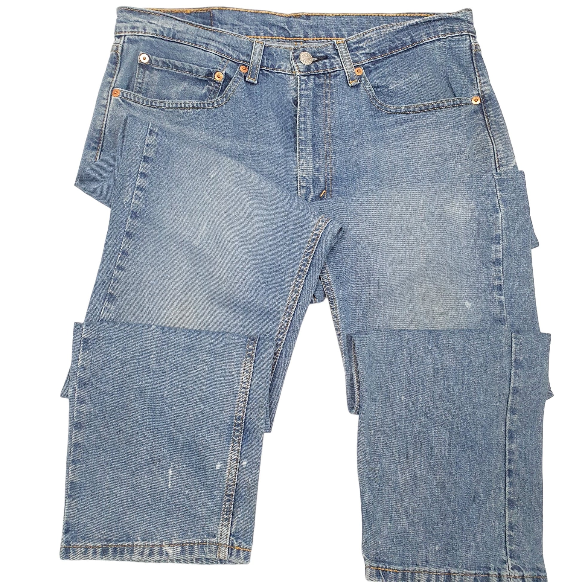 Mens Blue Levis  505 JeansW34 L30