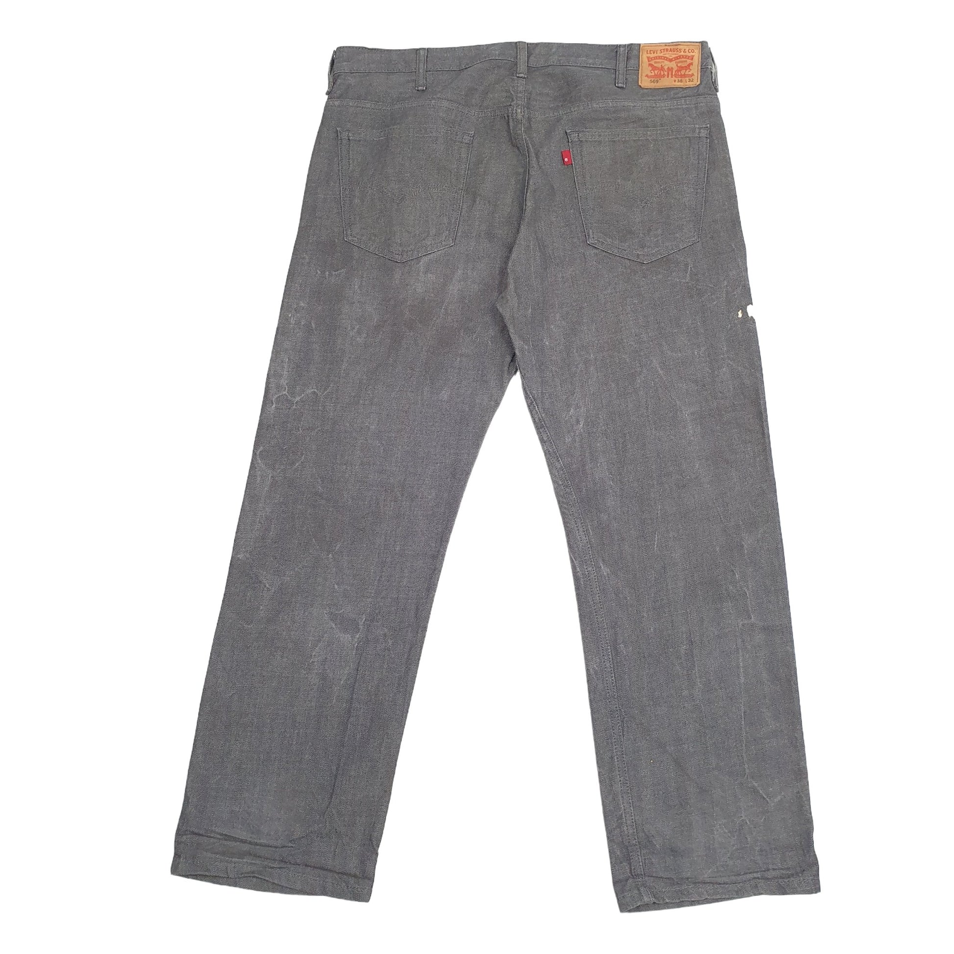 Mens Grey Levis  569 JeansW40 L32