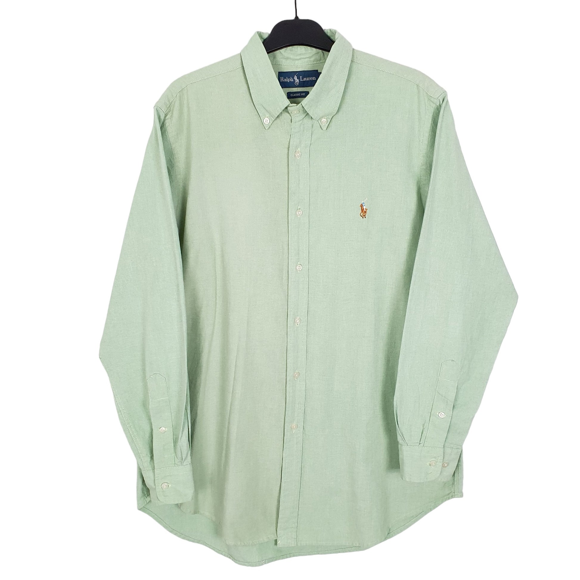 Ralph Lauren Long Sleeve Blaire Fit Shirt Green