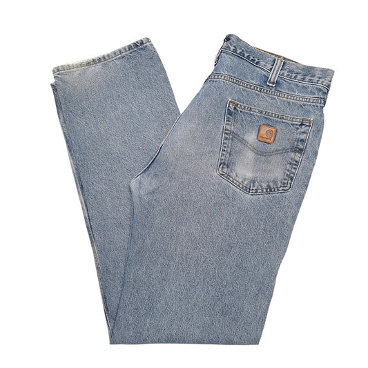 Mens Blue Carhartt  Carpenter JeansW36 L34