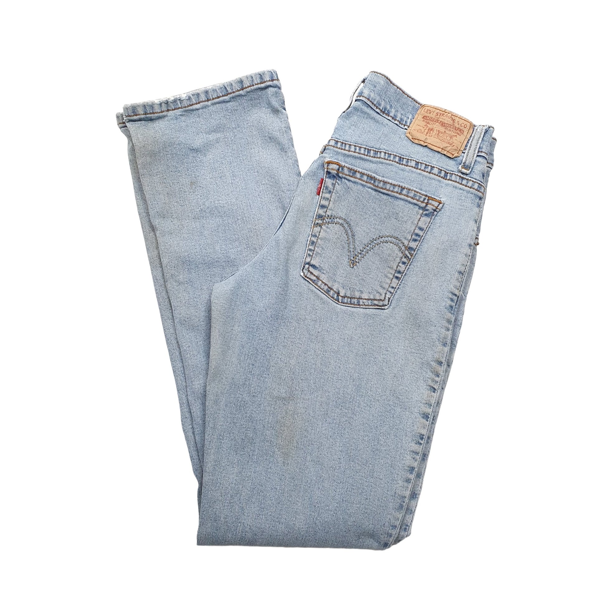Levis 550 Relaxed Fit Jeans UK8 Blue