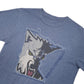 Unbranded Minnesota Timberwolves Basketball USA Short Sleeve T Shirt Blue